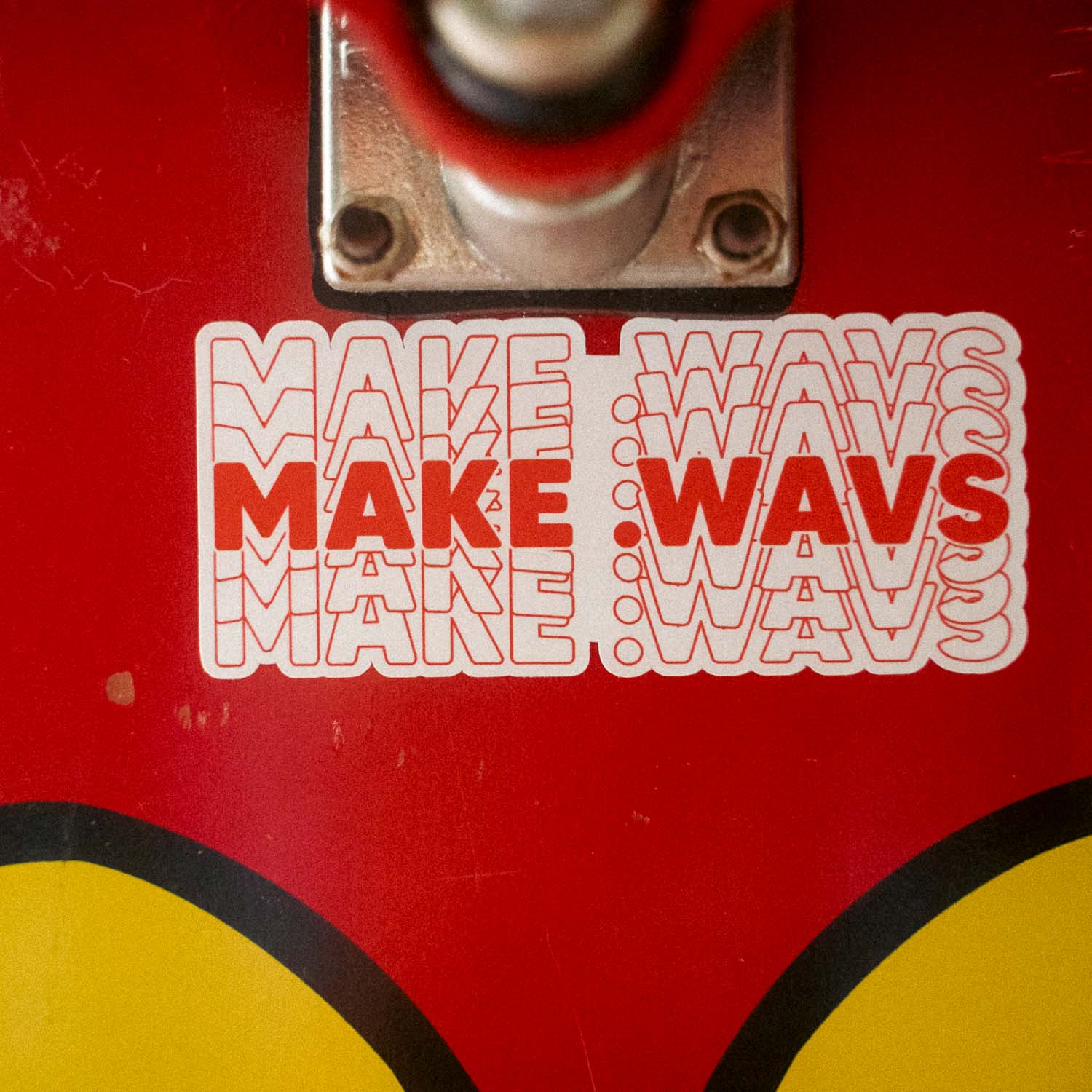 The Make Wavs Sticker